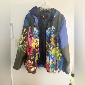 Nickelodeon Multicolor Cartoon Jacket